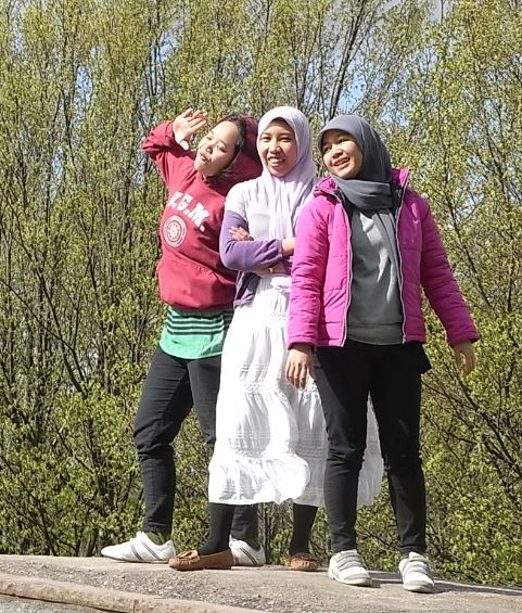 Las tres gracias. Foto R.Puig