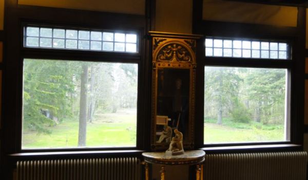 Brucebo. Ventanas del salón. Gotland. Foto R.Puig.