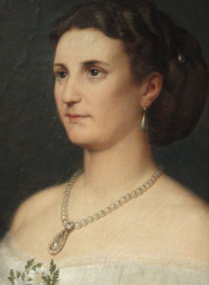 La duquesa de Osuna. Carlos Luis de Ribera. 1866. Museo  Romántico.  Madrid.  Foto R.Puig