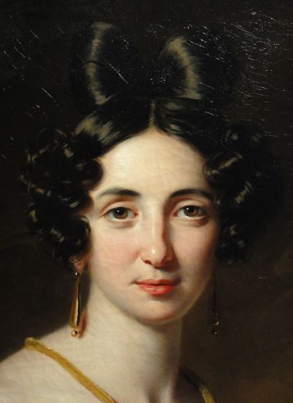 Lucía de Riego. Escuela inglesa. 1825. Museo Romántico.  Madrid.  Foto R.Puig
