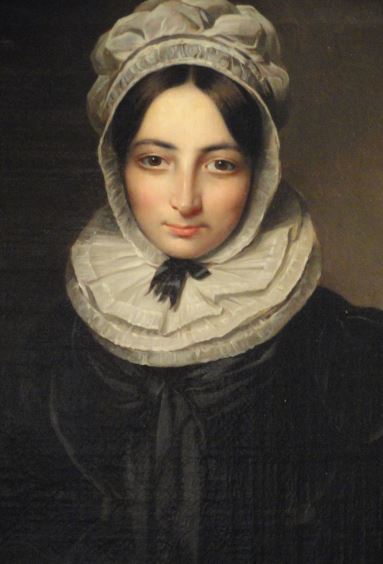 Mª Teresa del Riego y Riego. B.enjamin de la Cour 1824.. Museo  Romántico.  Madrid.  Foto R.Puig