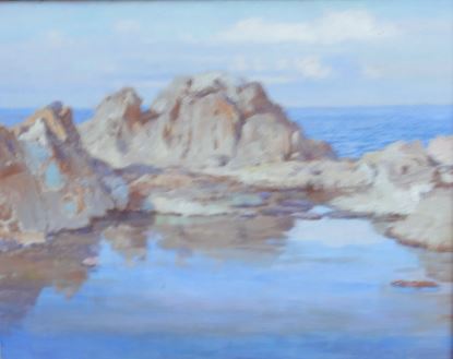 Paisaje marino de William Bruce. Brucebo. Gotland. Foto R.Puig.