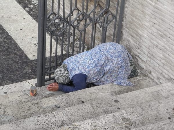 Pidiendo. Roma 2011. Foto R.Puig