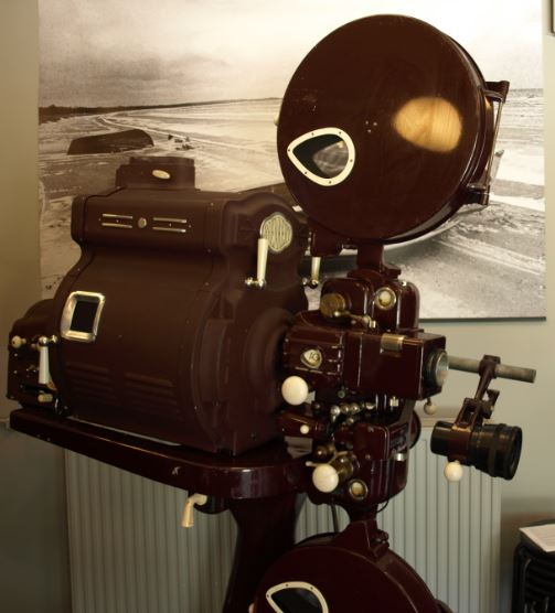 Proyector AGA utilizado por Ingmar Bergman. Bergmancenter. Foto R.Puig