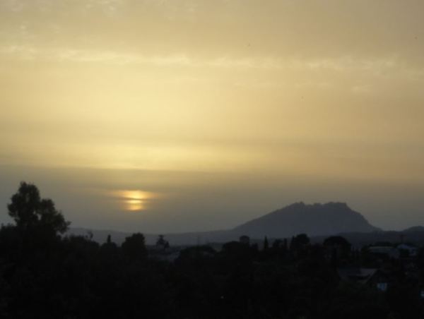 Atardecer desde Valldoreix. Foto R.Puig