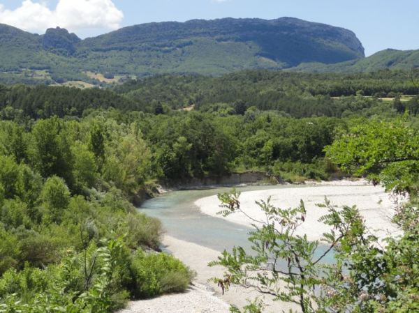 El Drôme en la subida hacia Valcroissant. Foto R.Puig