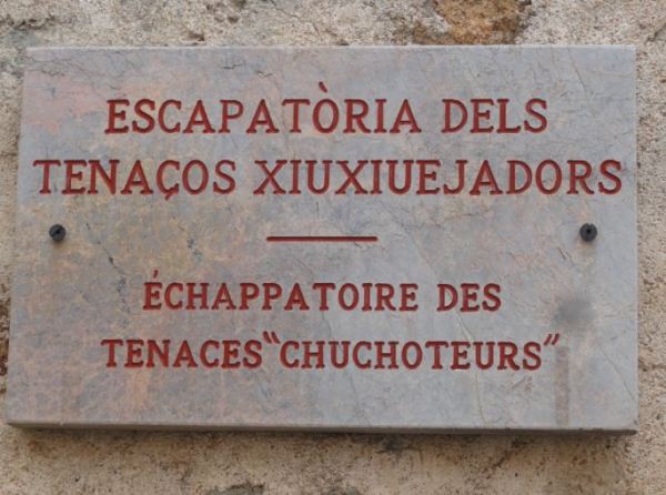 Escapatoria de los tenaces cotillas. Coustouges. Foto R.Puig