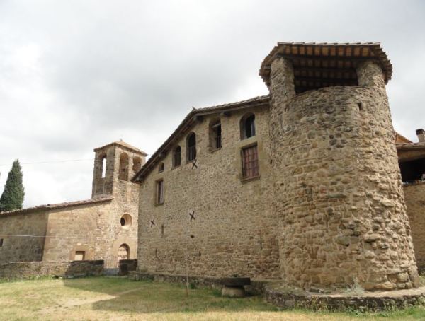 Masía fortificada. Siglo XV. Pujarnol. Foto R.Puig