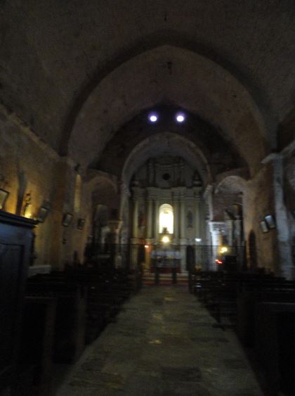 Nave de Nra.Sra.del Espino. Coustouges. Foto R.Puig