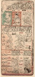 Codice maya de Dresde.