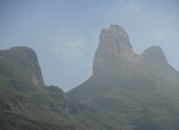 En el col del Portalet por el lado francés.Foto R.Puig