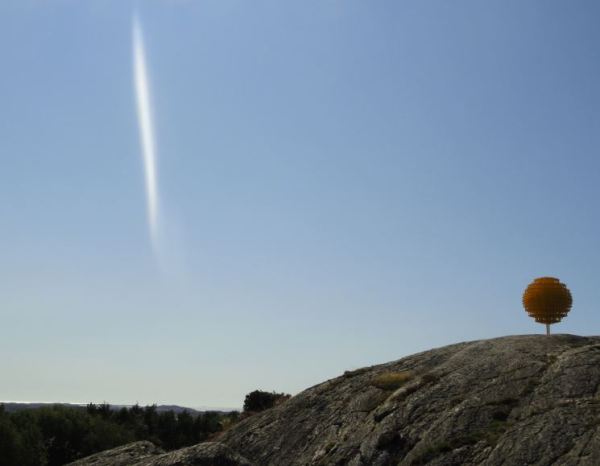 Autorretrato de una turbulencia interior. Jacob Dahlgren. Suecia. Acero. Pilane 2014. Foto R.Puig