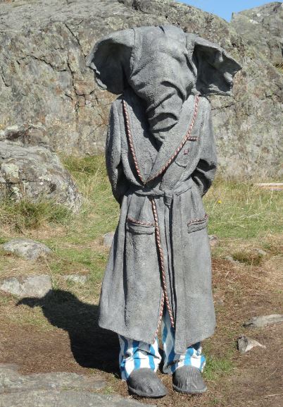 Bedtime Boy. Laura Ford. GranBretaña.Bronce. Pilane 2014. Foto R.Puig