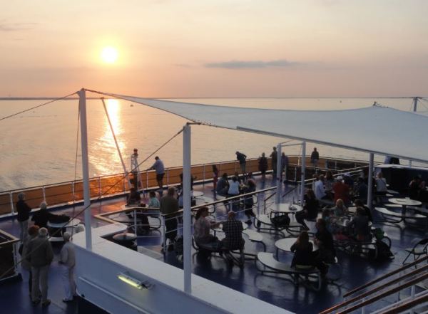 En el ferry. Foto R.Puig
