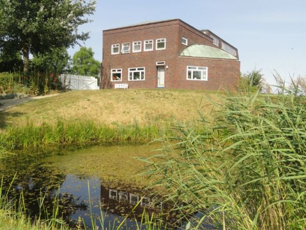 La casa museo de Emil Nolde desde el jardín. Foto R.Puig