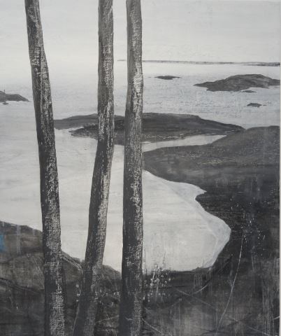 LG Lundberg. Lejanía. Óleo sobre lienzo. 2013 a 2014. Foto R.Puig