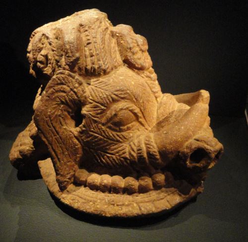 Cabeza de elefante. Terracota. ss.XIII a XVI. NCMM. Lagos. Foto R.Puig