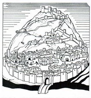 Orihuela medieval. Fuente Alicante Vivo