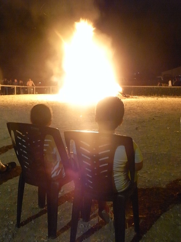 Fogueres de San Joan. Foto R.Puig