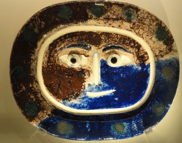 Cerámica de Pîcasso. Colección Attenborough. Museo de Leicester. Foto R.Puig