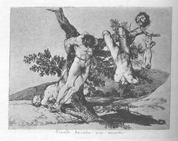 Goya. Grande hazaña con muertos.