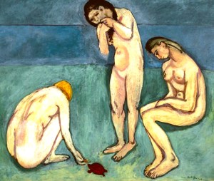 Bañistas con una tortuga. Henri Matisse. 1908. Art Museum of Saint Louis