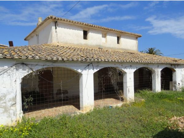 La galería del riurau de Els Poblets. Foto R.Puig