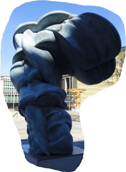 Tony Cragg.  Walks of Life en Götaplatsen. Göteborg. Abril a Octubre 2015.  Foto R.Puig