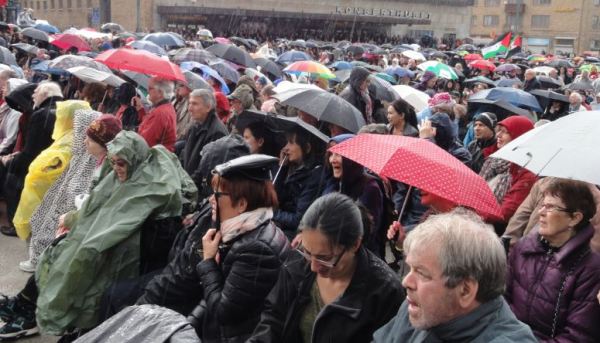 En el mitin. Primero de mayo. Gotemburgo. Foto R.Puig