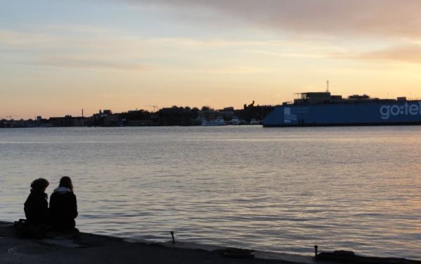 En el muelle. Foto R.Puig