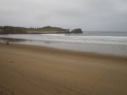 Agua y arena del Cantabrico.