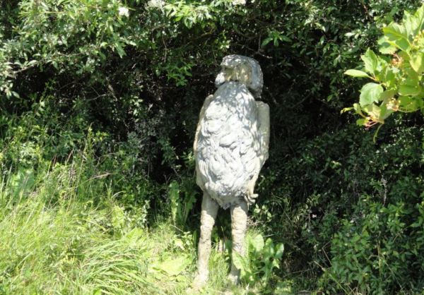 El naturista. Bronce. Laura Ford 2012.Foto R.Puig