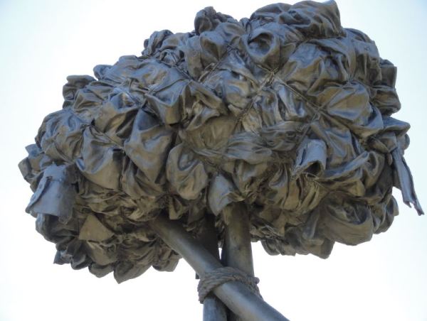 Hulda (Arbol híbrido). Aluminio. Detalle, Linn Grannlund. 2015. Foto R.Puig