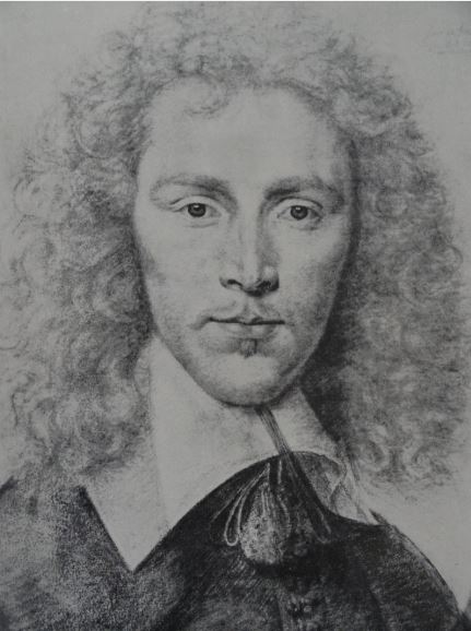 Retrato de un hombre rubio. Tiza negra lápiz y pastel. Daniel Dumoustier. ss XVI y XVII. Hermitage.