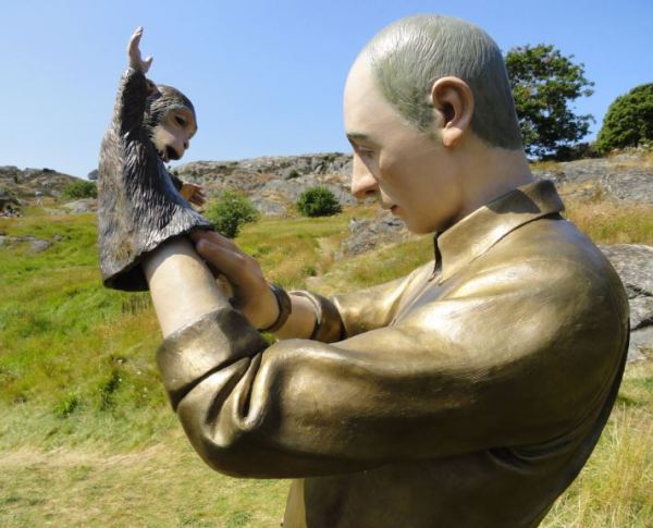 Worldmaker. Bronce. Detalle. Lotta Hannerz 2015. Foto R.Puig