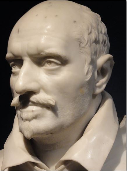 El cardenal Alessandro Damasceni por Bernini. Marmol. 1622 a 23. Kuntshalle. Hamburgo. Foto R.Puig