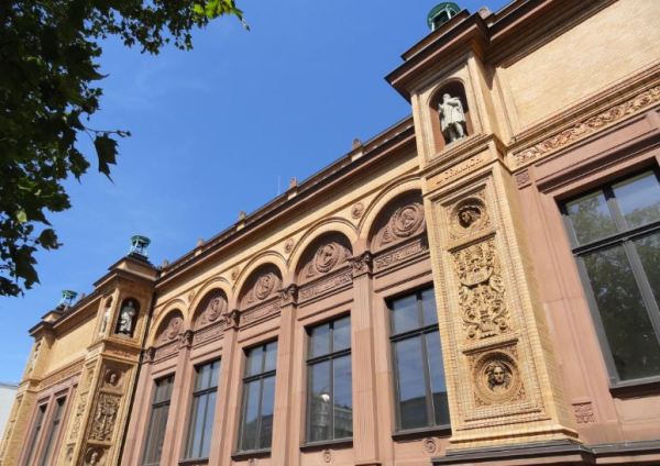 Fachada del Kunsthalle de Hamburgo. Foto R.Puig