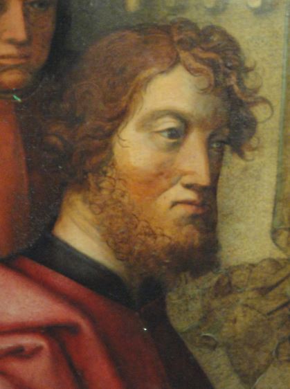 Presentacion en el templo. Oleo sobre tabla. Detalle. Hans Holbein el Viejo 1500. Foto R.Puig