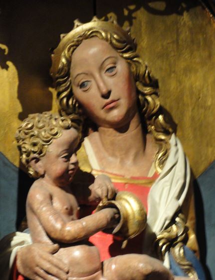 Retablo en el altar de San Pedro. Iglesia de St. Jacobi. Hamburgo. Detalle. Foto R.Puig