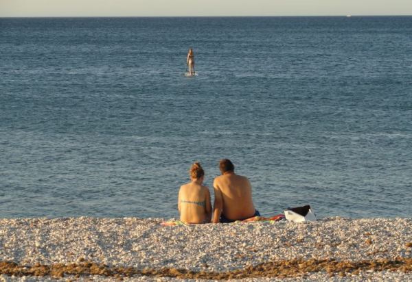 Al llegar. Foto R.Puig