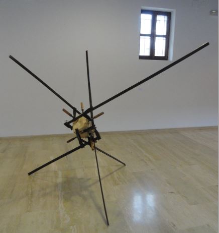 Un no lugar en el interior de un lugar. Centro Germans Ivars. Benissa. Detalle de la exposicion de Joan Esquerdo. Foto R.Puig