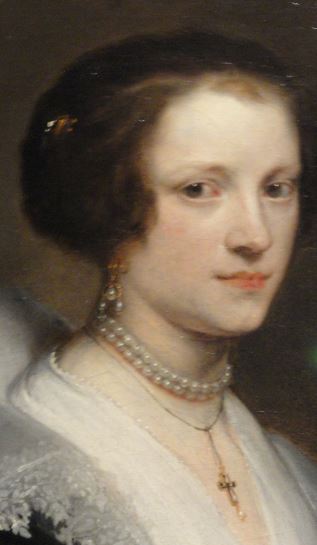 Anna Wake. Van Dyck. 1618. Detalle. Mauritshuis. La Haya. Foto R.Puig