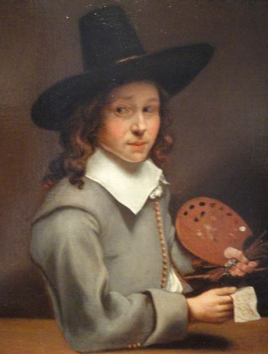 Autorretrato de un joven pintor. ca. 1660. Museo Bredius. La Haya. Foto R.Puig