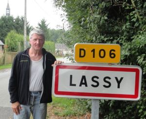 Jean Turmel. Alcalde de Lassy. Foto R.Puig