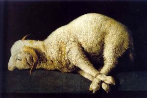 Agnus Dei. Zurbaran. Museo del Prado