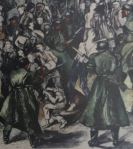 Renato Guttuso. Dios esta con nosotros. Gott MitT Uns. 1944.Detalle. Colección&nbsp;particular