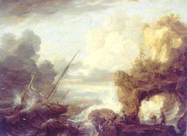 Bonaventura Peeters. Naufragio. Galleria Corsini. Roma