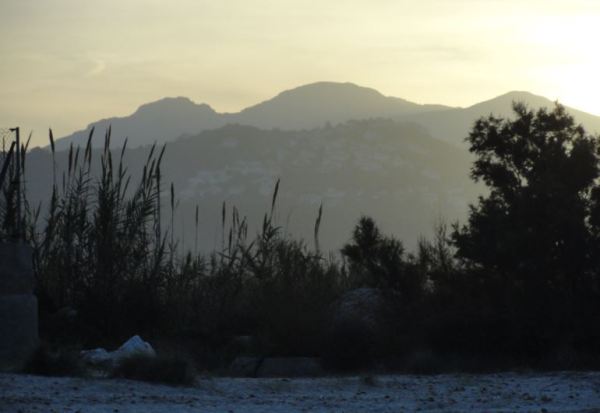 Cuando se marcha el día. Foto R.Puig