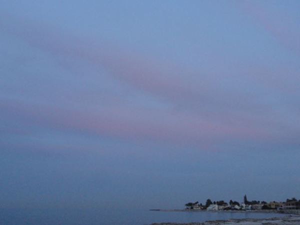 Cuando se marcha el día. Foto R.Puig