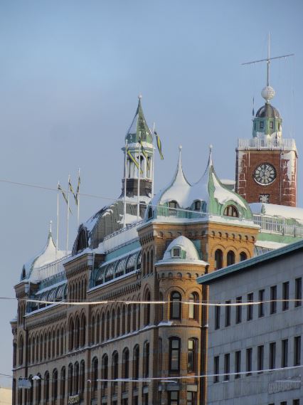 Pináculos. Västra Hamngatan. Göteborg. Foto R.Puig.